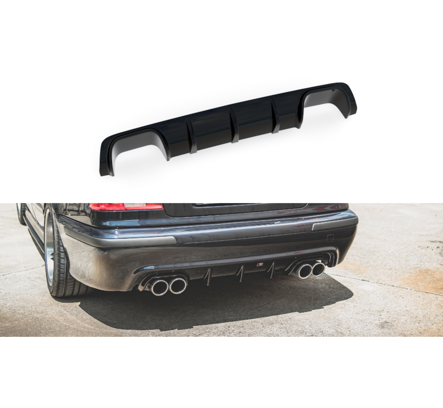 Maxton Design REAR DIFFUSER passend voor BMW M5 E39