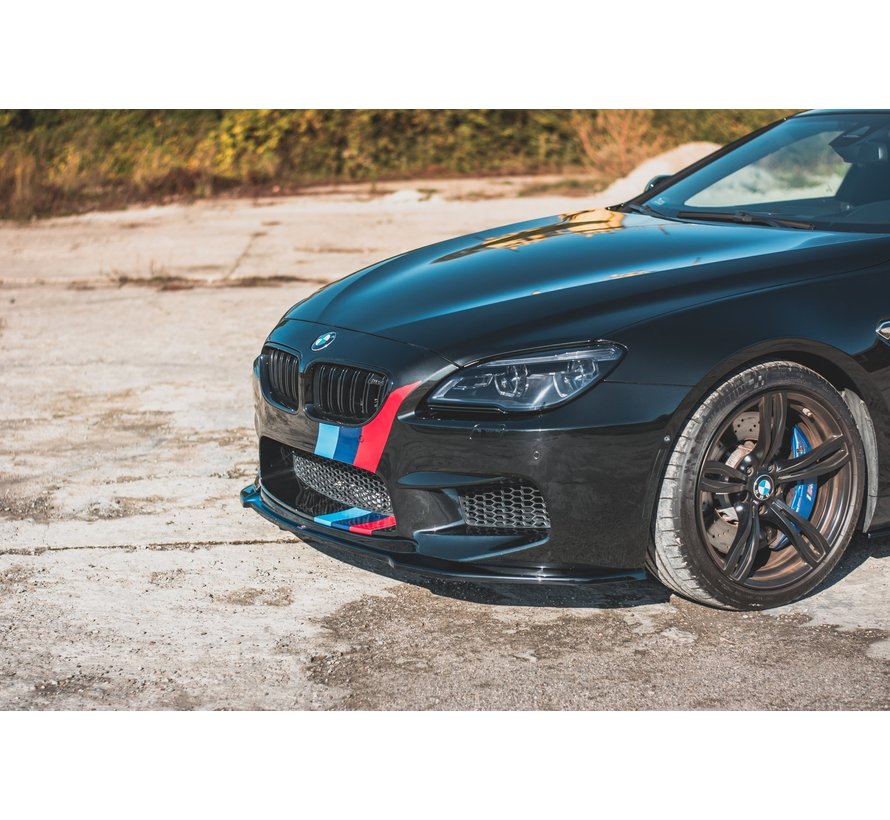 Maxton Design FRONT SPLITTER V.2 passend voor BMW M6 F06 Gran Coupe