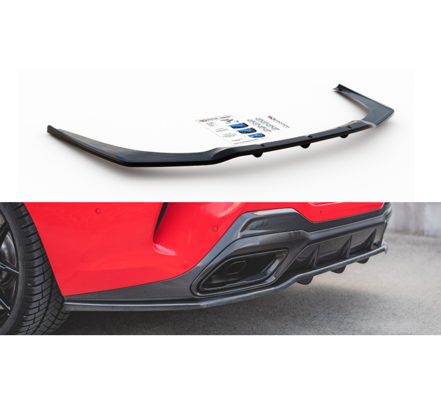 Maxton Design CENTRAL REAR DIFFUSER (with vertical bars) Bmw M850i G15