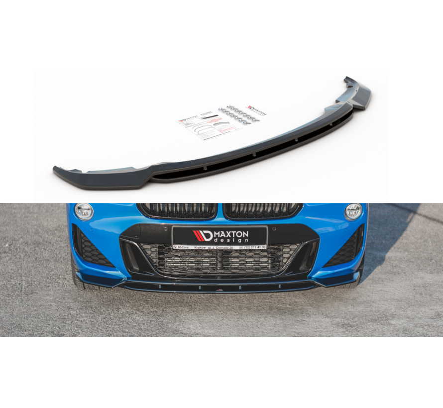 Maxton Design FRONT SPLITTER passend voor BMW X2 F39 M-Pack