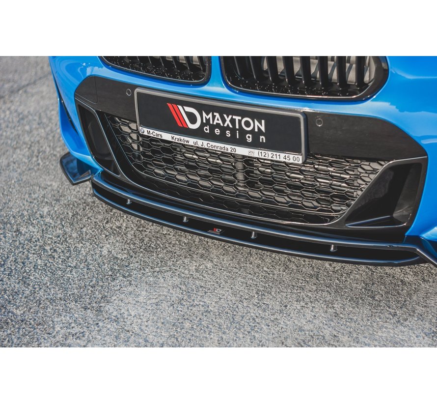 Maxton Design FRONT SPLITTER passend voor BMW X2 F39 M-Pack