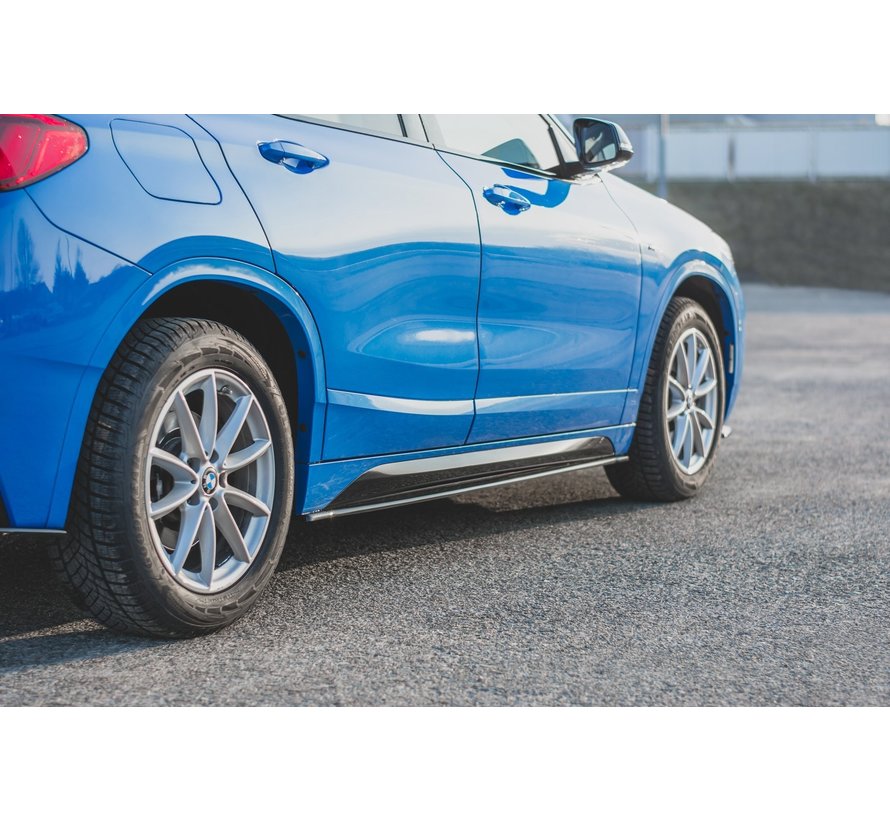 Maxton Design SIDE SKIRTS DIFFUSERS  BMW X2 F39 M-Pack