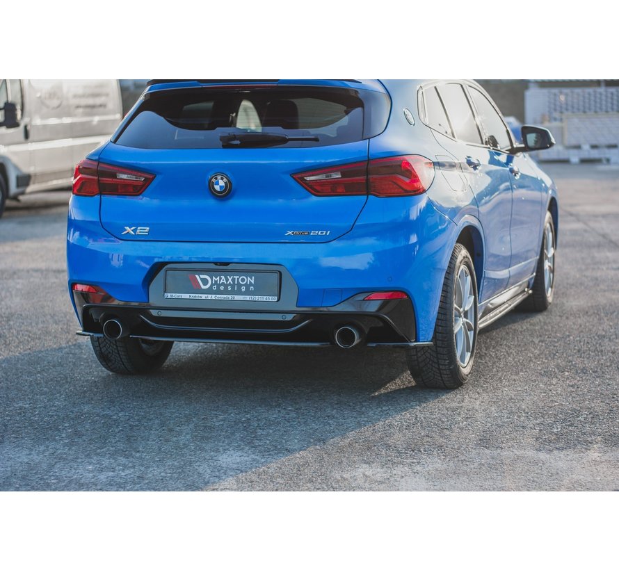 Maxton Design REAR SIDE SPLITTERS BMW X2 F39 M-Pack