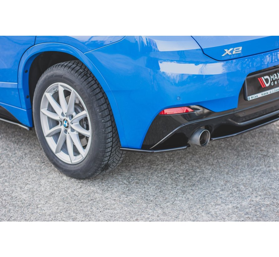 Maxton Design REAR SIDE SPLITTERS passend voor BMW X2 F39 M-Pack