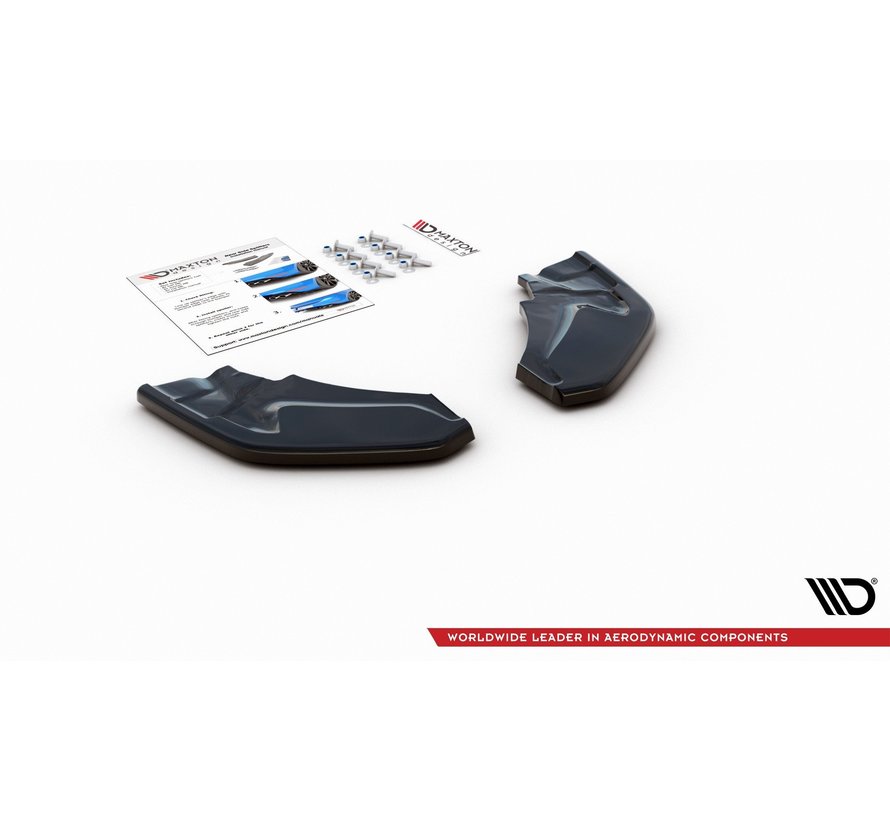 Maxton Design REAR SIDE SPLITTERS passend voor BMW X2 F39 M-Pack