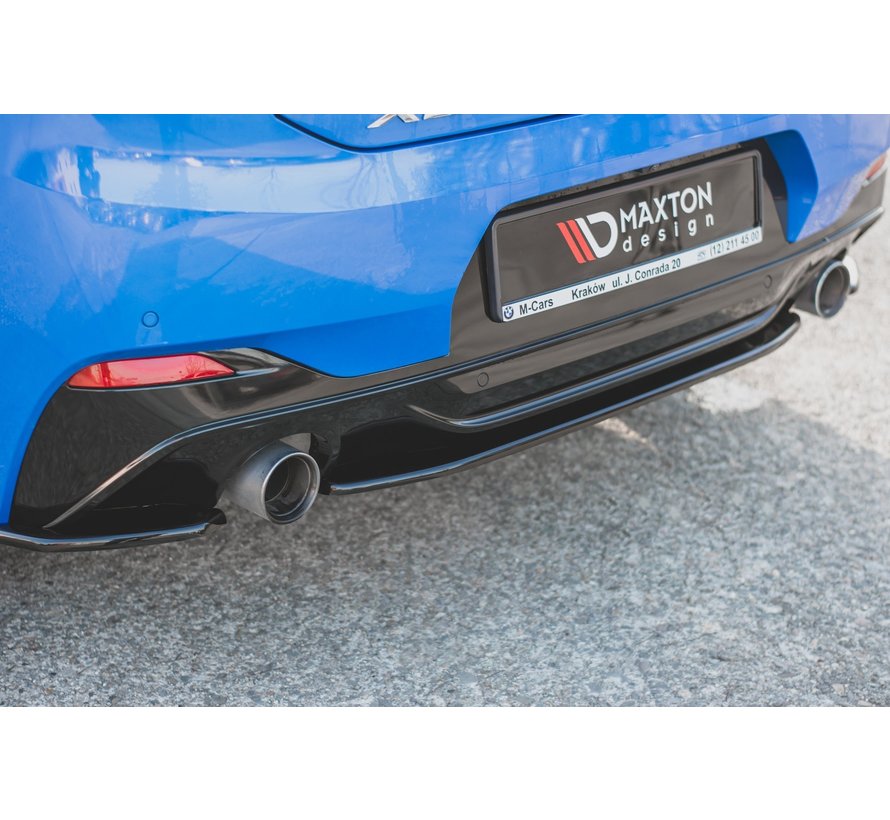 Maxton Design CENTRAL REAR DIFFUSER BMW X2 F39 M-Pack