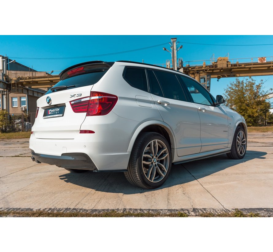 Maxton Design Maxton Design Spoiler Extension BMW X3 F25 M-Pack Facelift