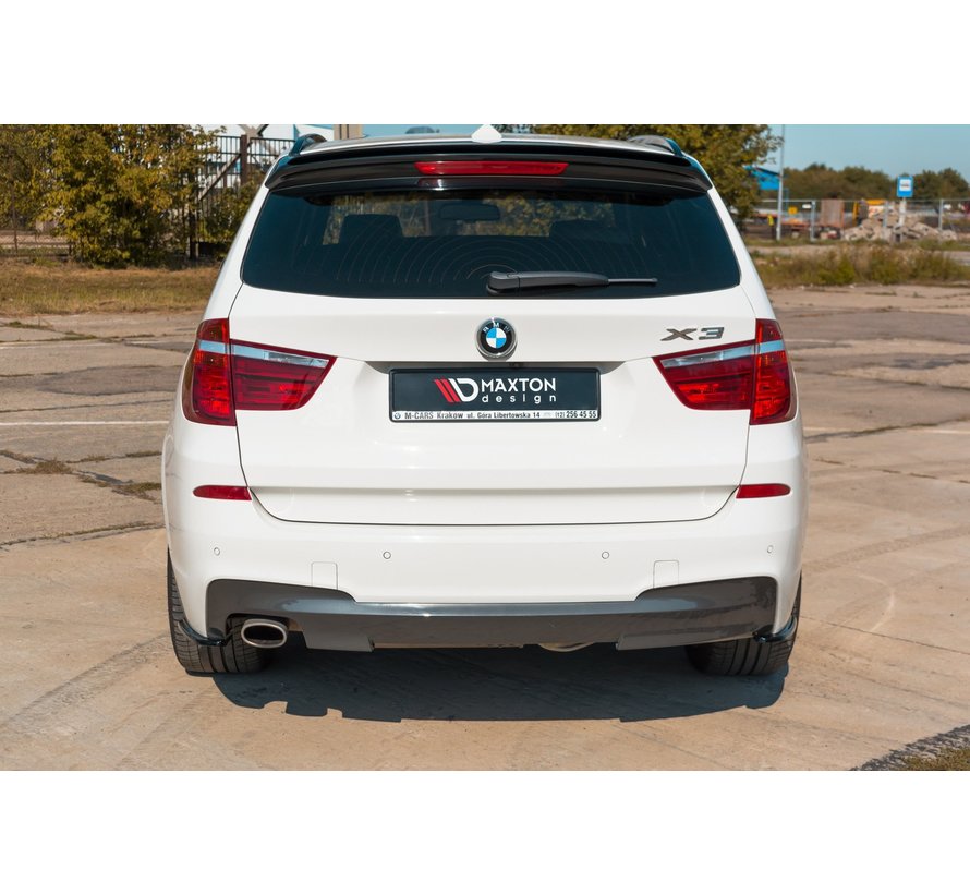 Maxton Design REAR SIDE SPLITTERS BMW X3 F25 M-Pack Facelift