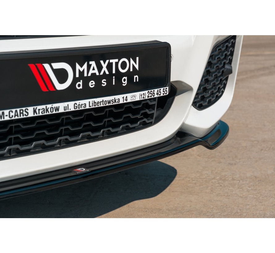 Maxton Design FRONT SPLITTER BMW X3 F25 M-Pack Facelift