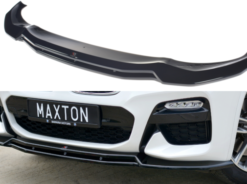 Maxton Design Maxton Design FRONT SPLITTER V.1 BMW X3 G01 M-PACK