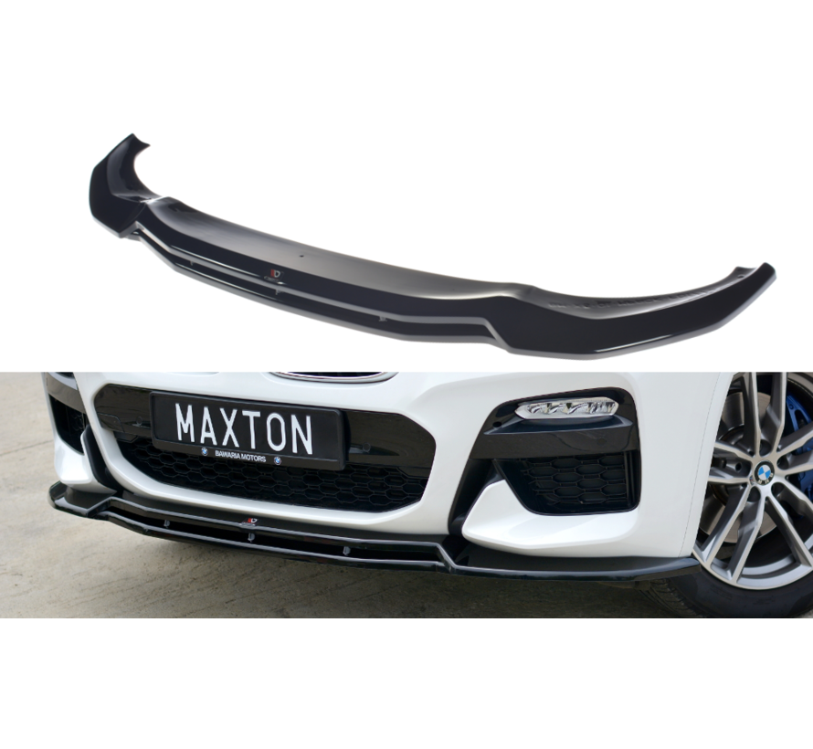 Maxton Design FRONT SPLITTER V.1 passend voor BMW X3 G01 M-PACK