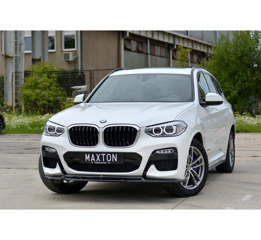 Maxton Design FRONT SPLITTER V.1 passend voor BMW X3 G01 M-PACK