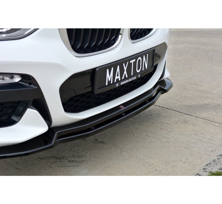 Maxton Design FRONT SPLITTER V.1 passend voor BMW X3 G01 M-PACK