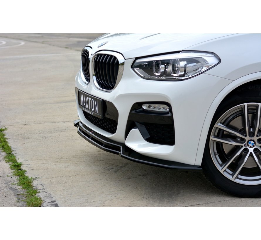 Maxton Design FRONT SPLITTER V.1 passend voor BMW X3 G01 M-PACK