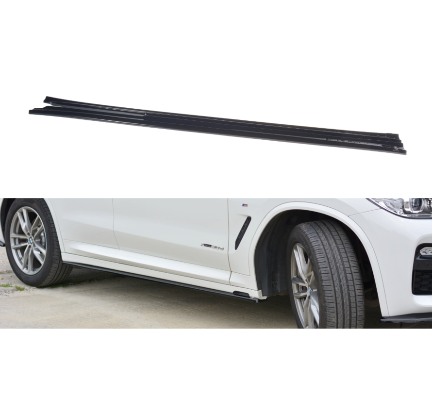 Maxton Design SIDE SKIRTS DIFFUSERS BMW X3 G01 M-PACK