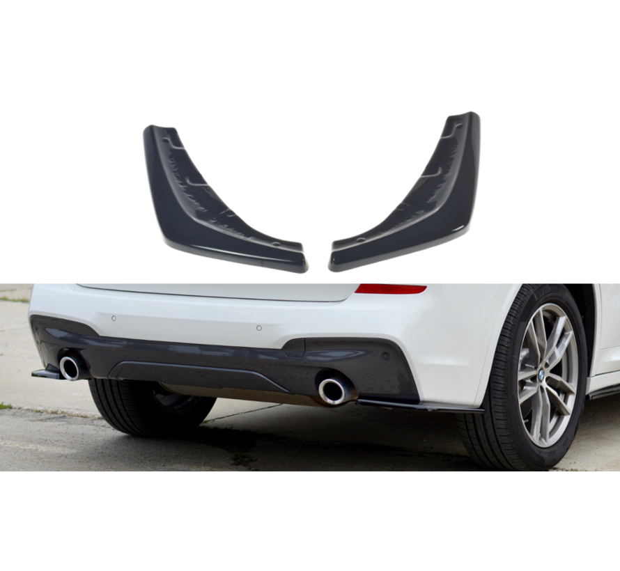 Maxton Design REAR SIDE SPLITTERS passend voor BMW X3 G01 M-PACK
