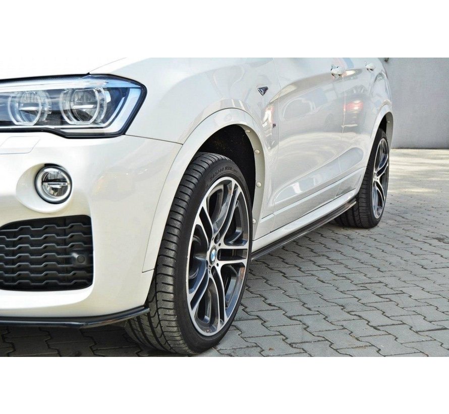 Maxton Design SIDE SKIRTS DIFFUSERS BMW X4 M-PACK