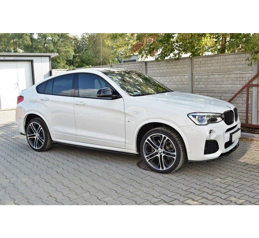 Maxton Design SIDE SKIRTS DIFFUSERS BMW X4 M-PACK