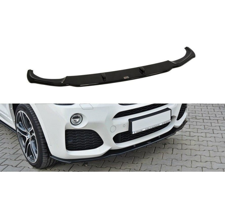 Maxton Design FRONT SPLITTER passend voor BMW X4 M-PACK