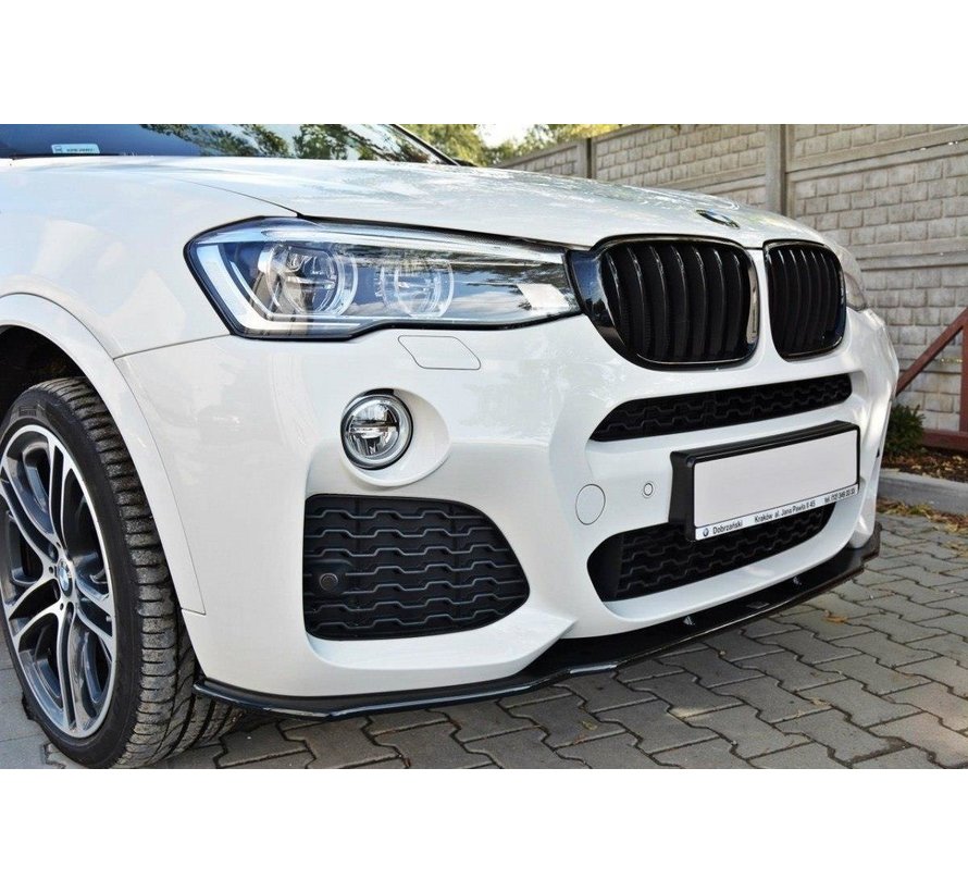 Maxton Design FRONT SPLITTER passend voor BMW X4 M-PACK