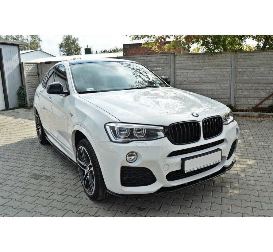 Maxton Design FRONT SPLITTER passend voor BMW X4 M-PACK
