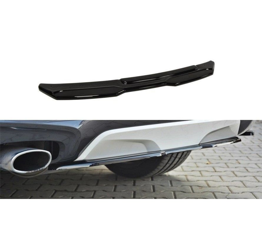 Maxton Design CENTRAL REAR DIFFUSER BMW X4 M-PACK (without a vertical bar)