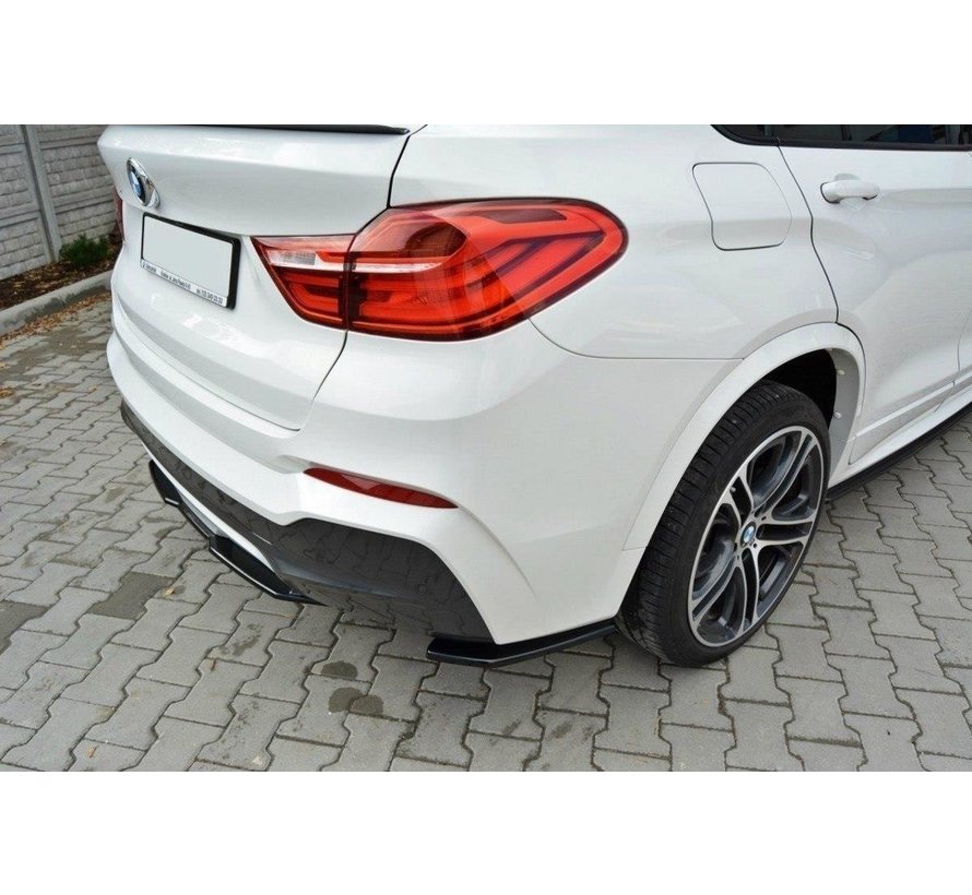 Maxton Design REAR SIDE SPLITTERS BMW X4 M-PACK