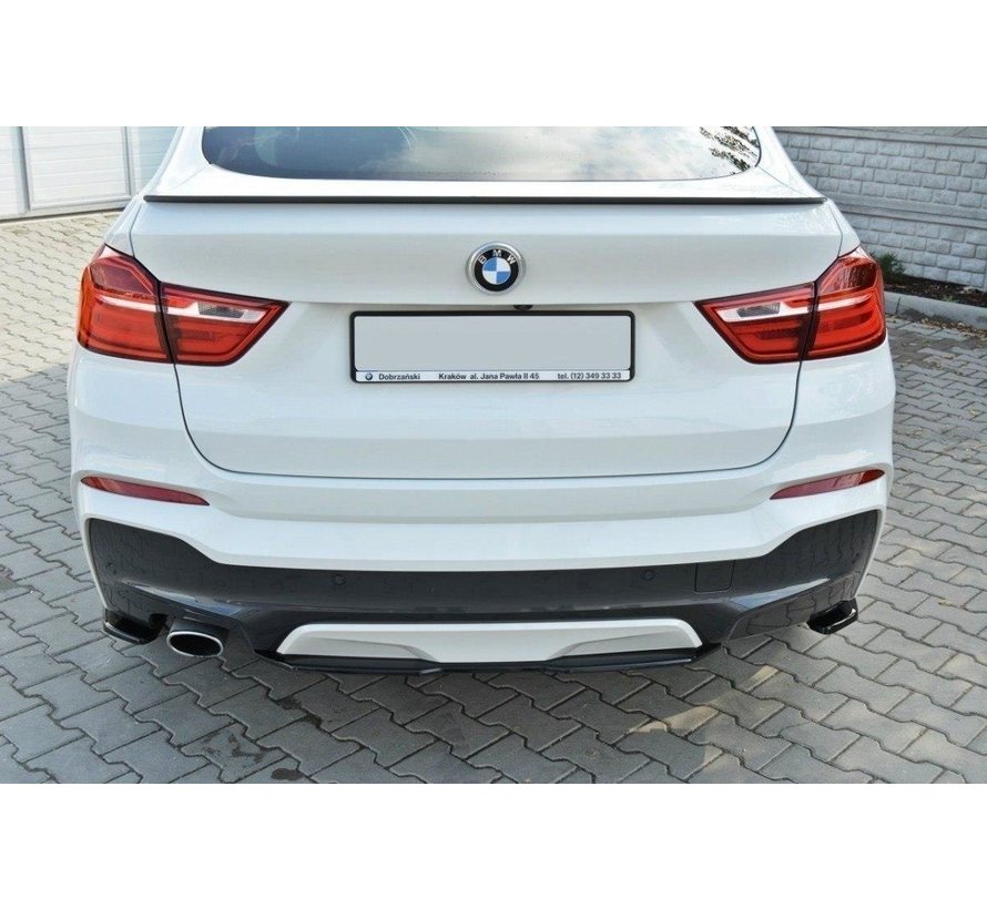 Maxton Design REAR SIDE SPLITTERS BMW X4 M-PACK