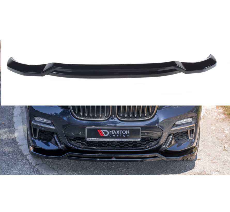 Maxton Design FRONT SPLITTER  passend voor BMW X4 M-Pack G02