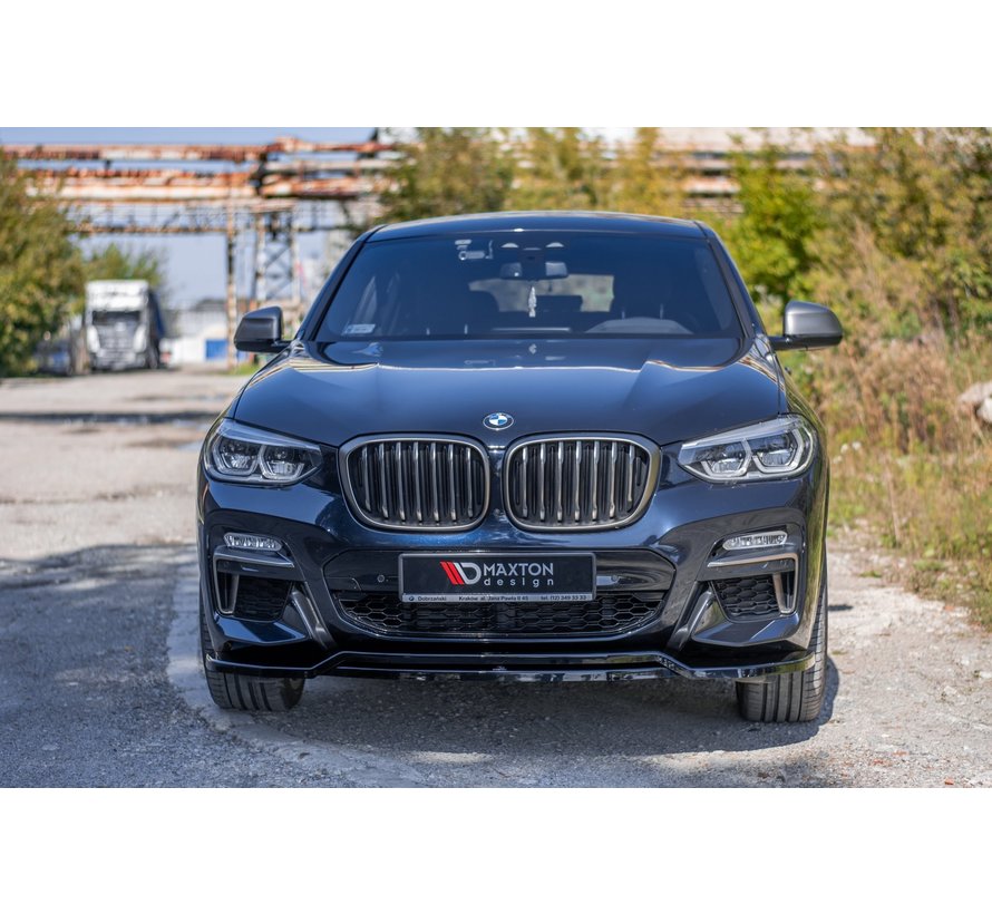 Maxton Design FRONT SPLITTER  passend voor BMW X4 M-Pack G02