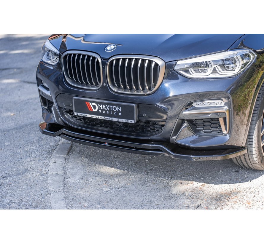 Maxton Design FRONT SPLITTER  passend voor BMW X4 M-Pack G02