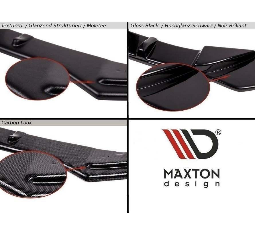 Maxton Design Spoiler Extension  BMW X4 M-Pack G02