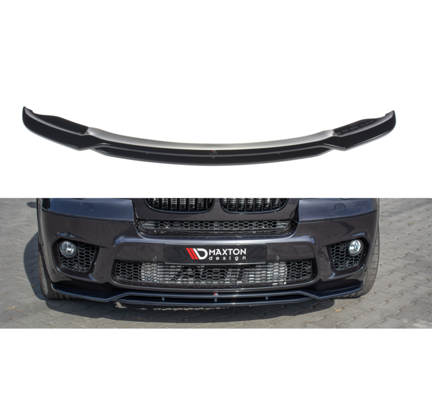 Maxton Design FRONT SPLITTER  passend voor BMW X50 E70 Facelift M-pack