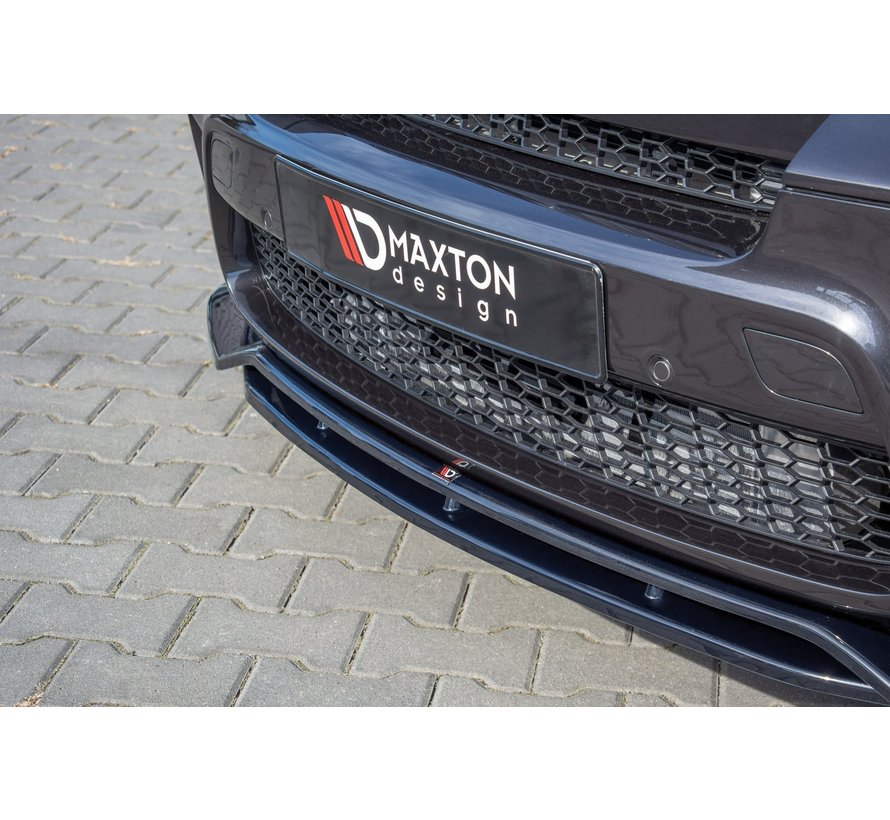 Maxton Design FRONT SPLITTER  passend voor BMW X50 E70 Facelift M-pack