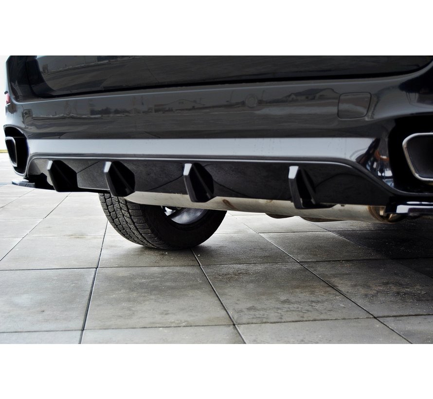 Maxton Design REAR DIFFUSER  passend voor BMW X5 F15 M50d