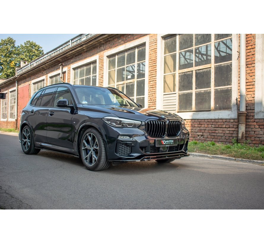 Maxton Design FRONT SPLITTER passend voor BMW X5 G05 M-pack