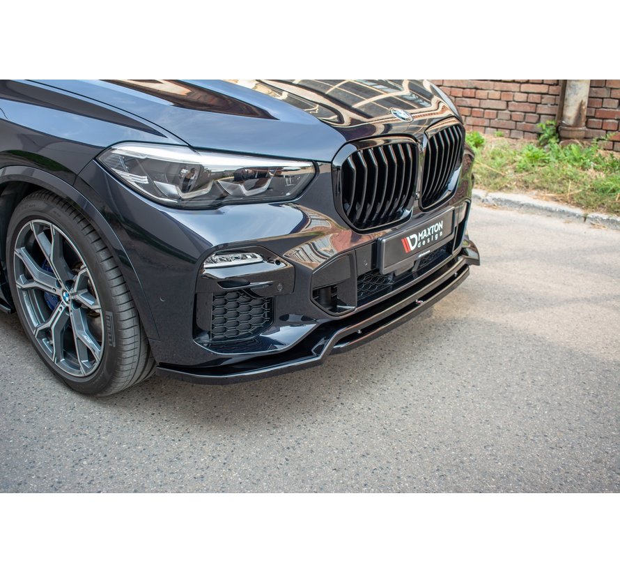 Maxton Design FRONT SPLITTER passend voor BMW X5 G05 M-pack