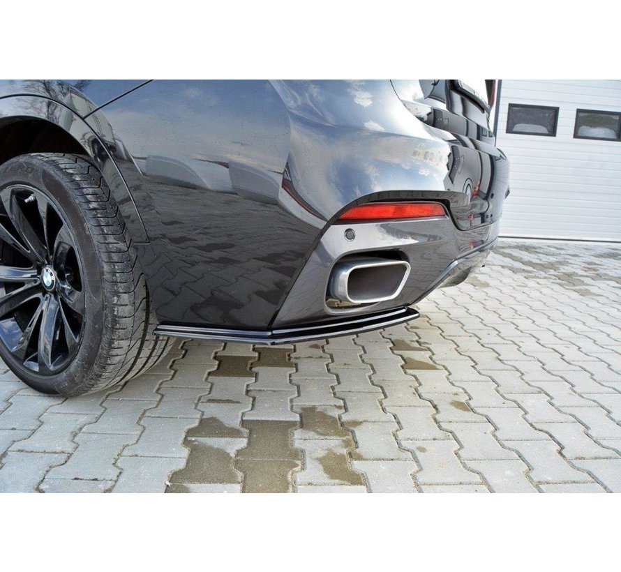 Maxton Design REAR SIDE SPLITTERS passend voor BMW X6 F16 MPACK