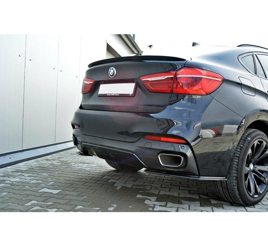 Maxton Design REAR SIDE SPLITTERS BMW X6 F16 MPACK