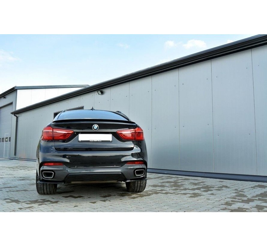 Maxton Design REAR SIDE SPLITTERS BMW X6 F16 MPACK