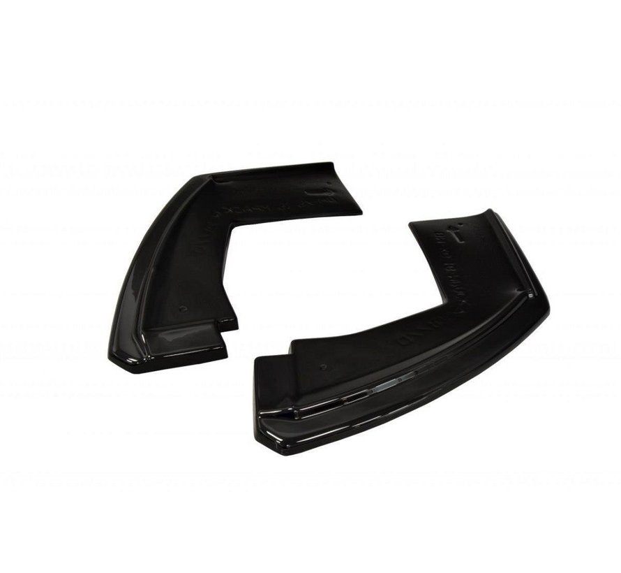 Maxton Design REAR SIDE SPLITTERS BMW X6 F16 MPACK