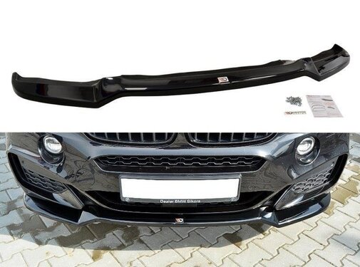 Maxton Design Maxton Design FRONT SPLITTER v.1 BMW X6 F16 MPACK