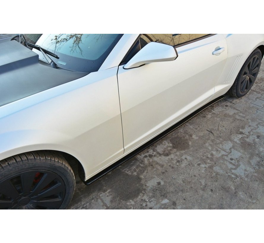 Maxton Design SIDE SKIRTS DIFFUSERS CHEVROLET CAMARO V SS - US VERSION (PREFACE)