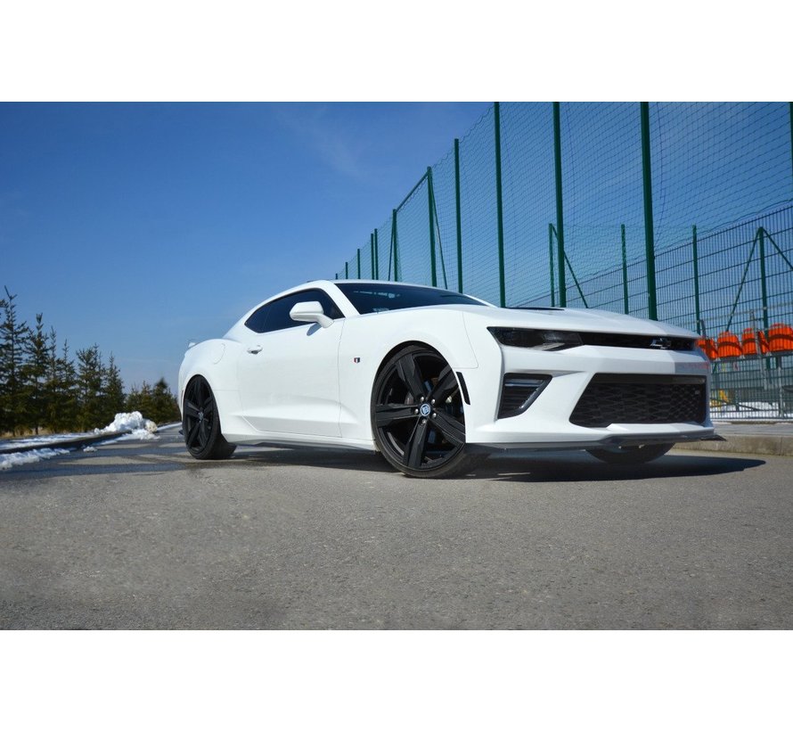 Maxton Design SIDE SKIRTS DIFFUSERS CHEVROLET CAMARO 6TH-GEN. PHASE-I 2SS COUPE