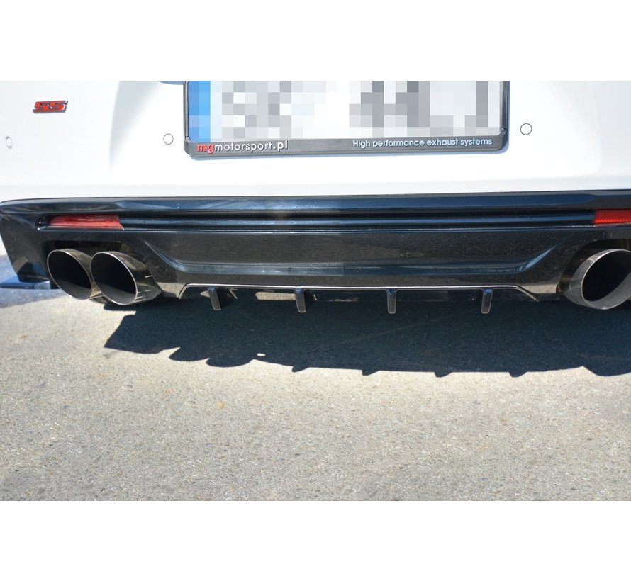 Maxton Design REAR DIFFUSER  CHEVROLET CAMARO 6TH-GEN. PHASE-I 2SS COUPE