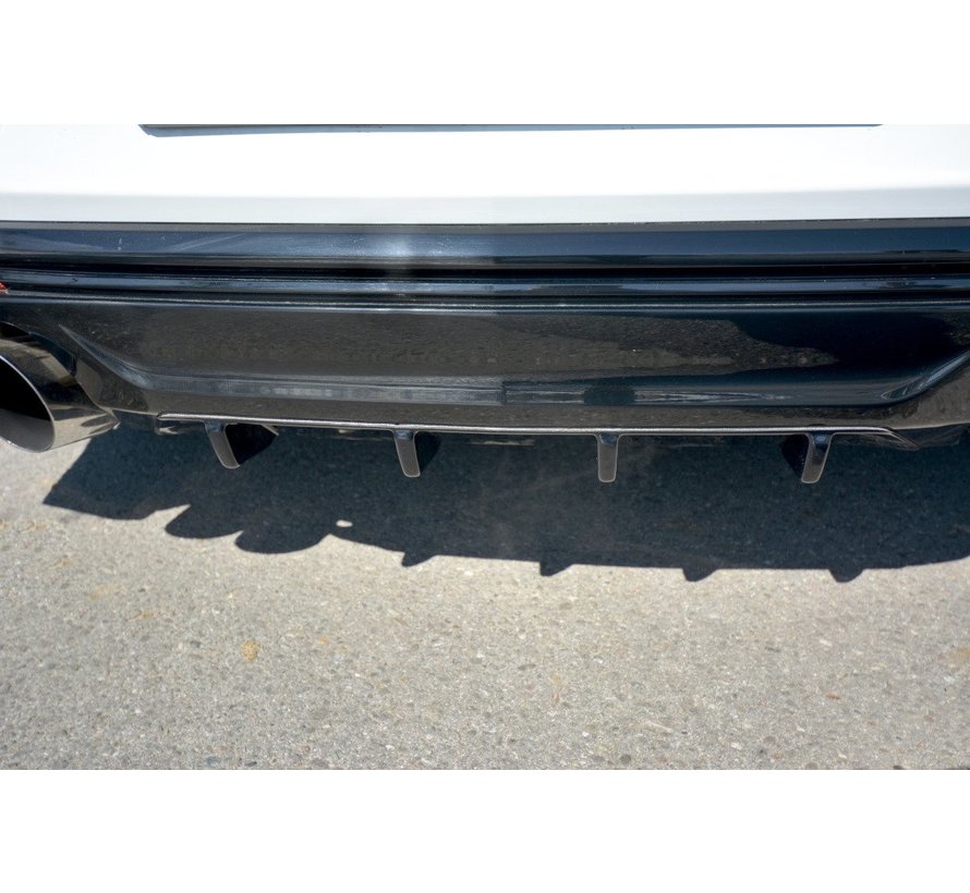 Maxton Design REAR DIFFUSER  CHEVROLET CAMARO 6TH-GEN. PHASE-I 2SS COUPE