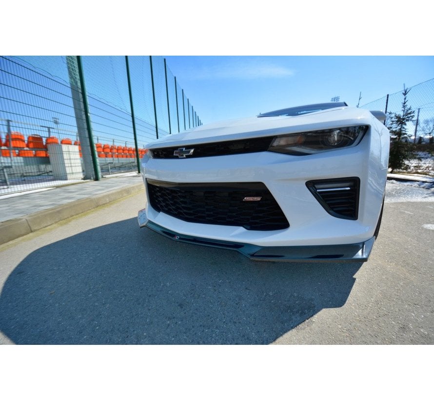 Maxton Design FRONT SPLITTER V.1 CHEVROLET CAMARO 6TH-GEN. PHASE-I 2SS COUPE