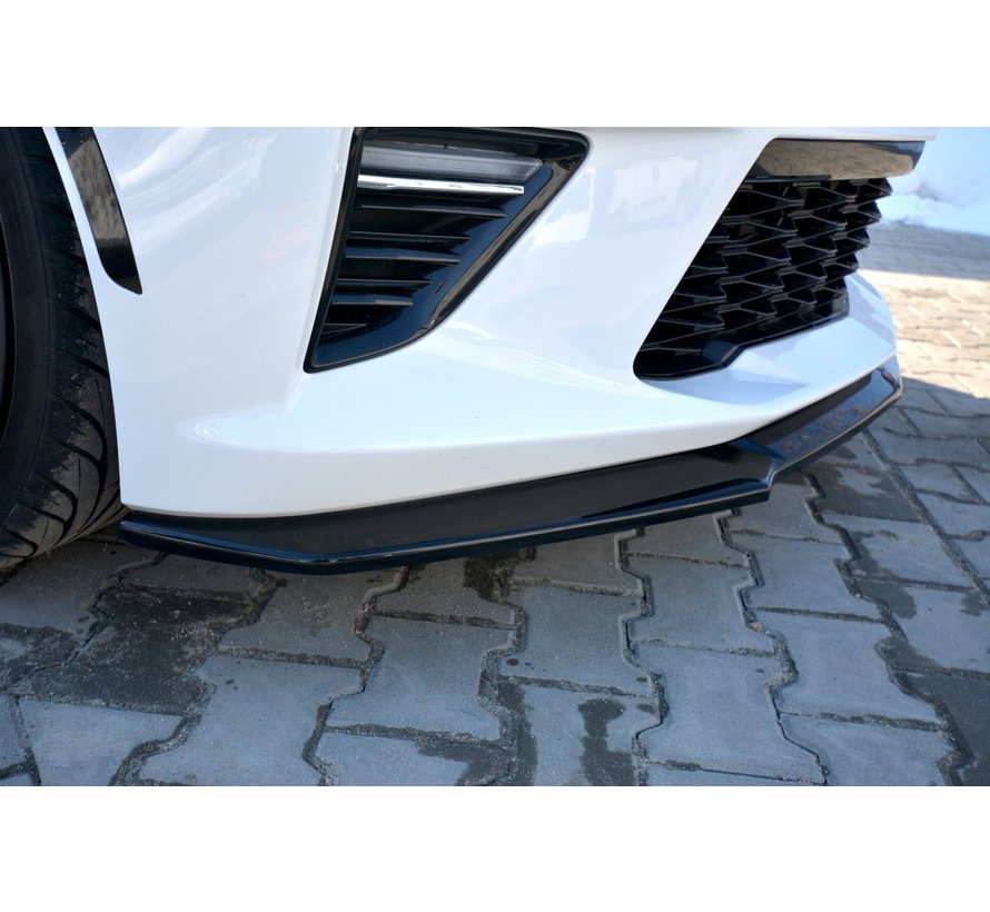 Maxton Design FRONT SPLITTER V.2 CHEVROLET CAMARO 6TH-GEN. PHASE-I 2SS COUPE