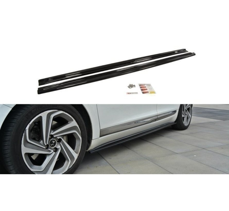 Maxton Design SIDE SKIRTS DIFFUSERS CITROEN DS5 FACELIFT