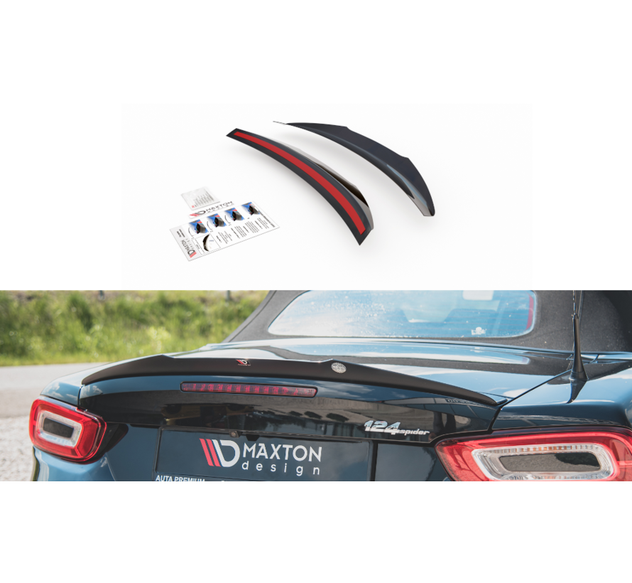 Maxton Design SPOILER CAP Fiat 124 Spider Abarth